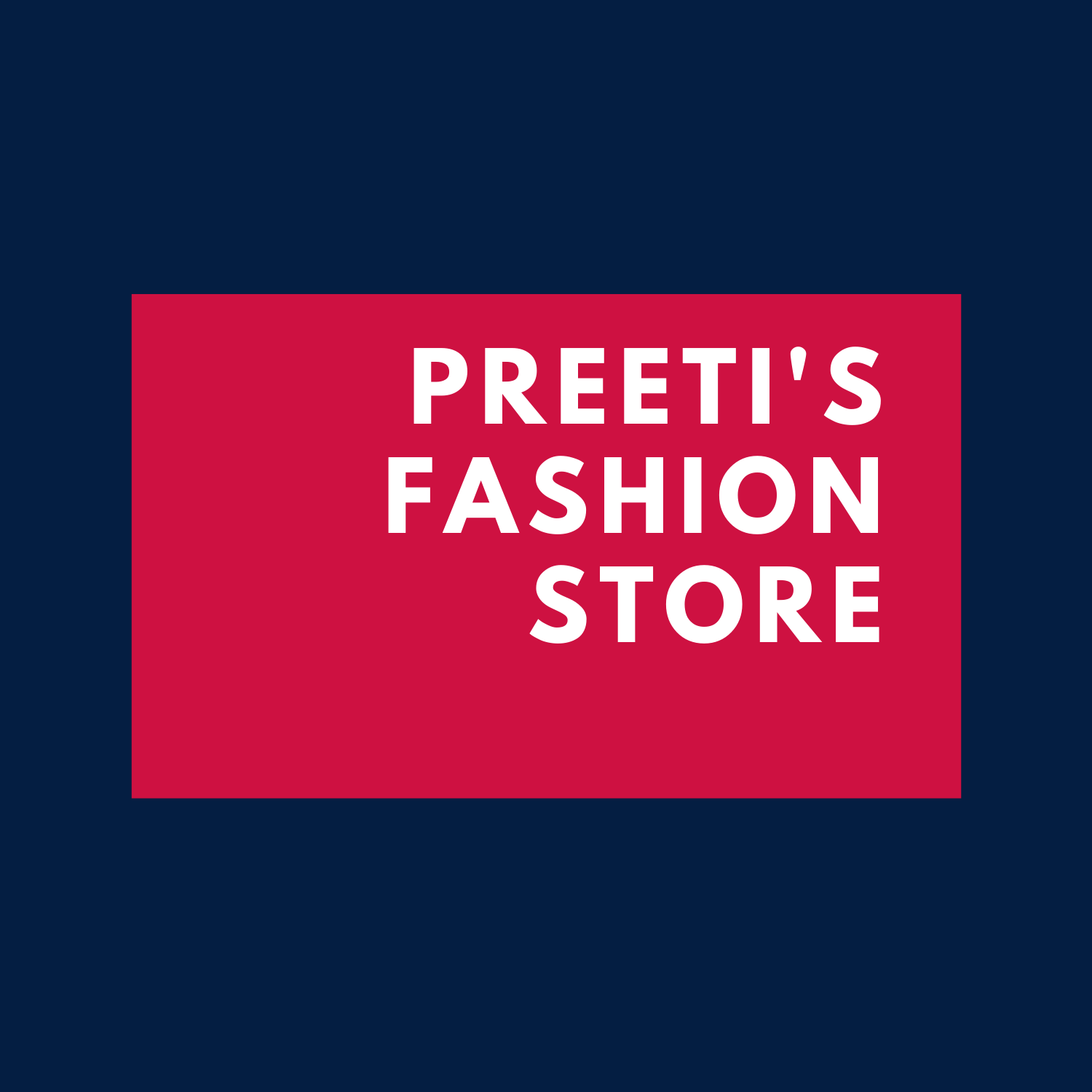 Preeti's Fashion store